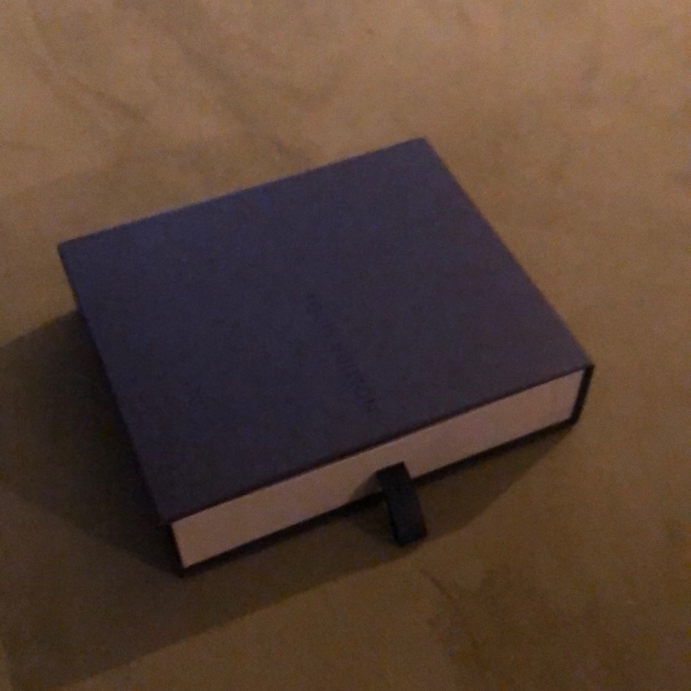 Louis Vuitton box with pouch
